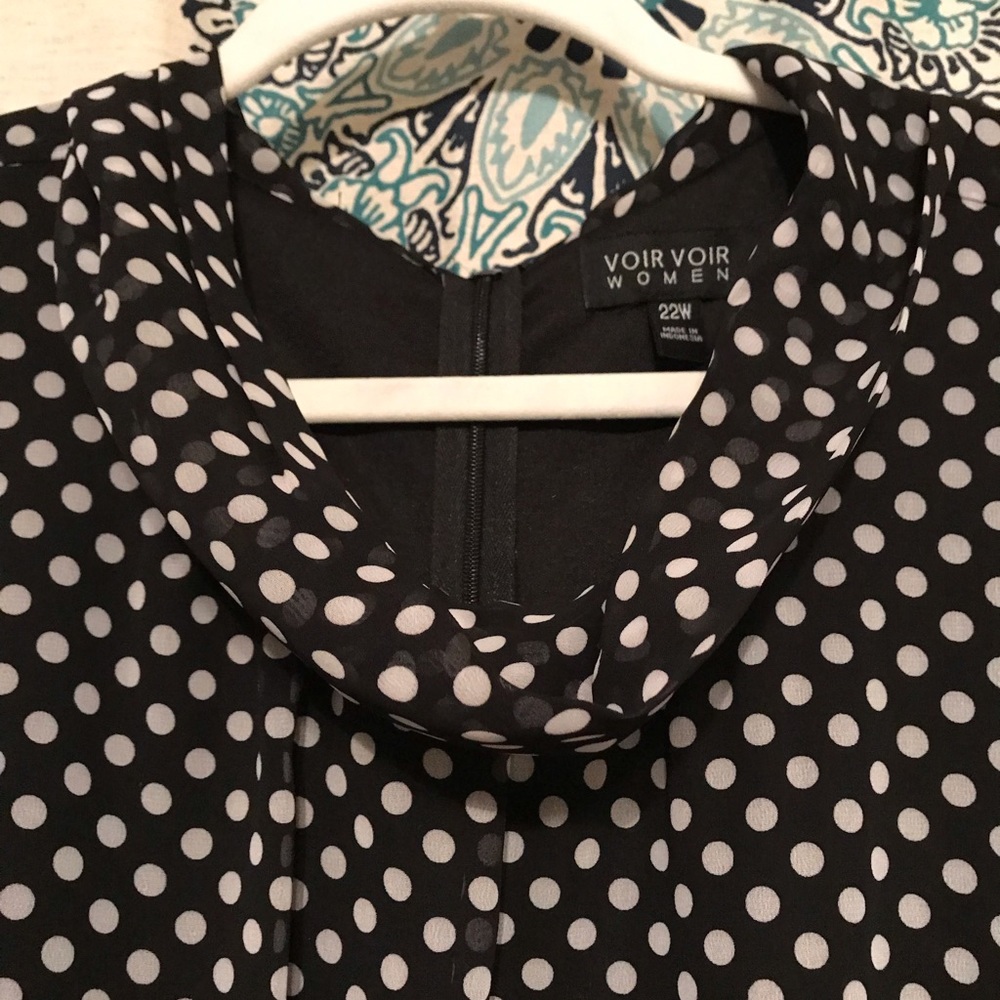 Polka Dot Voir Voir Super Cute Dress 22W